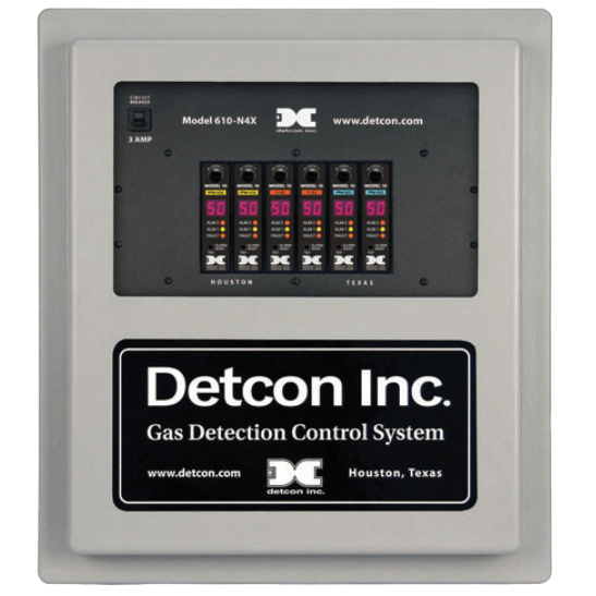 Detcon Gas Detection Control System, 610-N4X
